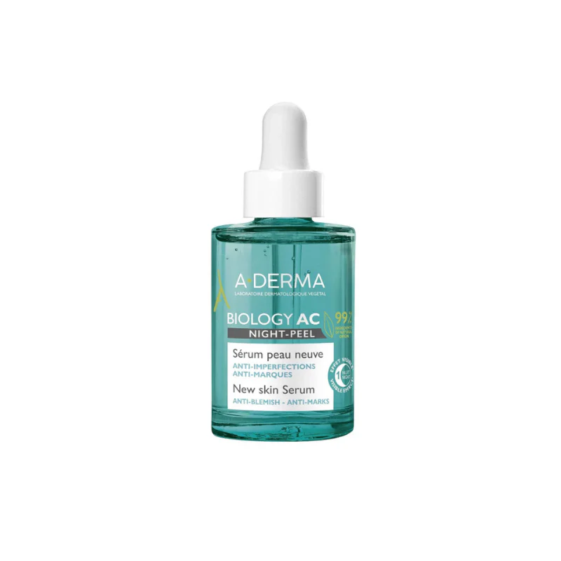 A-Derma Biology AC Sérum Peeling Noturno 30ml