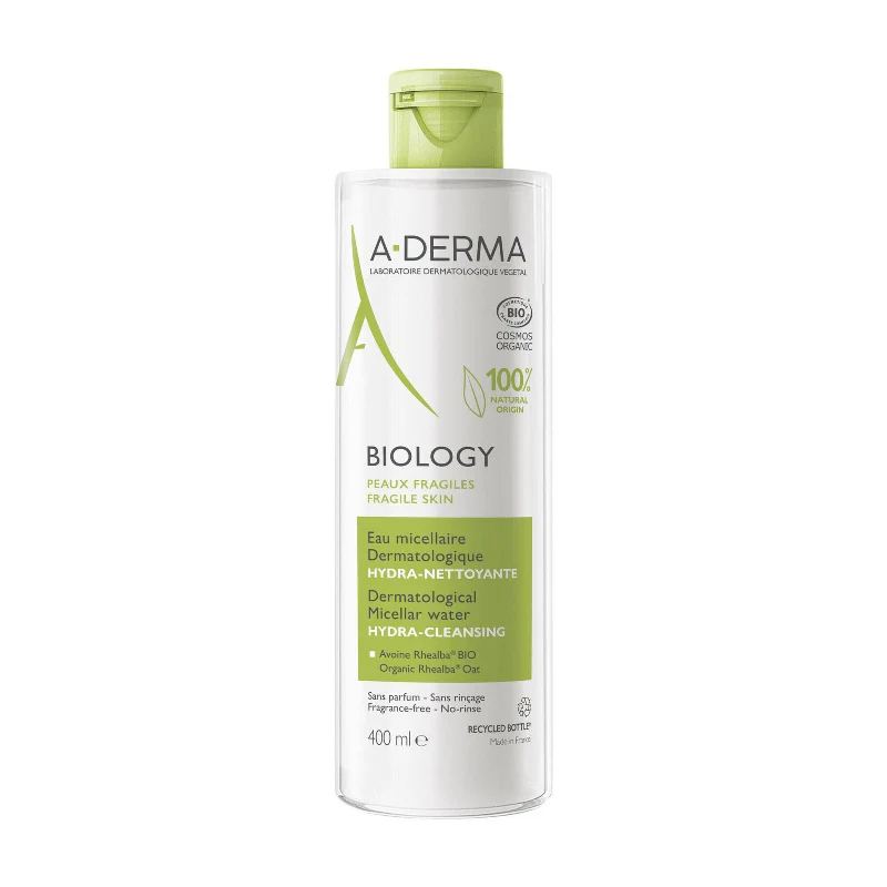 A-Derma Biology Água Micelar Hidra Limpeza 400ml