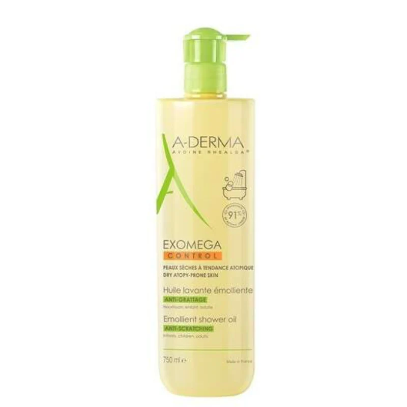 A-Derma Exomega Control Óleo de Duche Hidratante 750ml