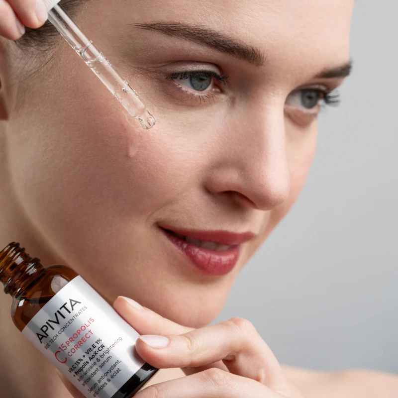 Apivita C15 Sérum Corretor Própolis 30ml - Image 4