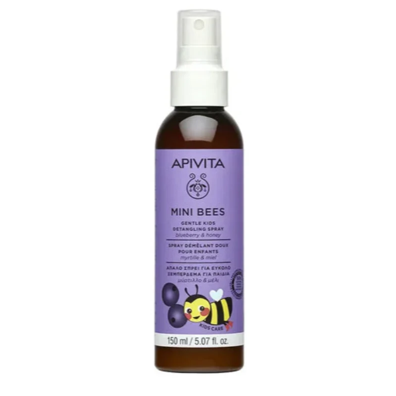 Apivita Mini Bees Spray Desembaraçante Mirtilo e Mel 150ml