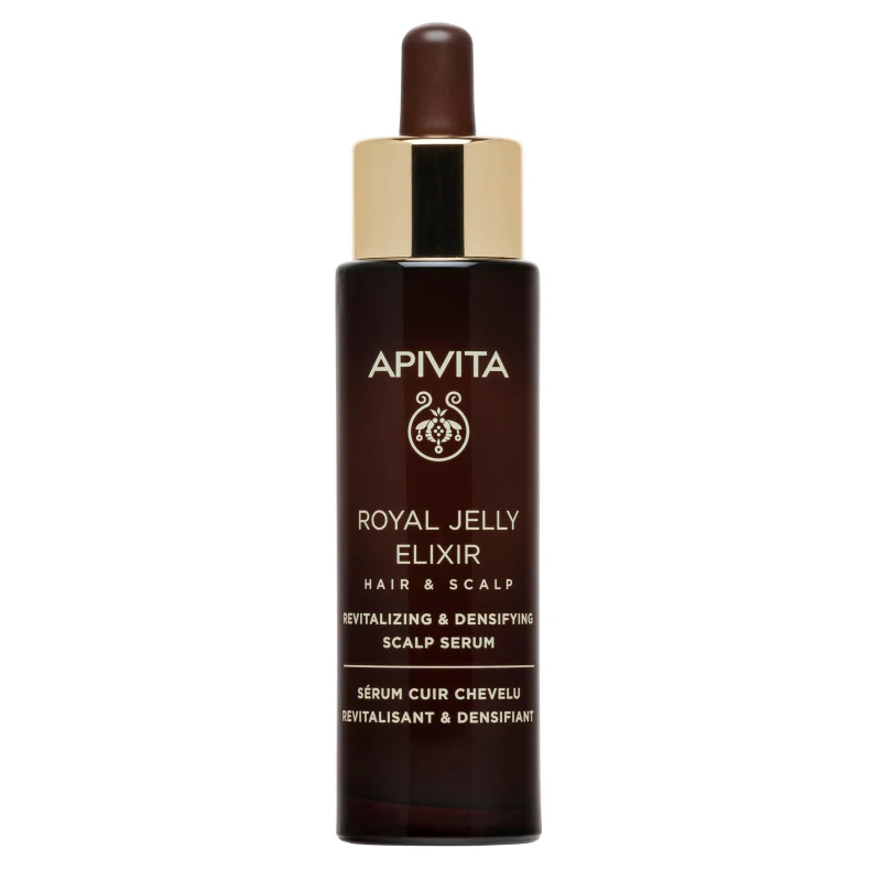 Apivita Royal Jelly Elixir Sérum Revitalizante e Densificante para o Couro Cabeludo 50ml