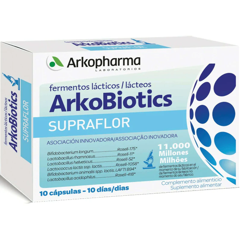 Arkobiotics Supraflor 10 Cápsulas