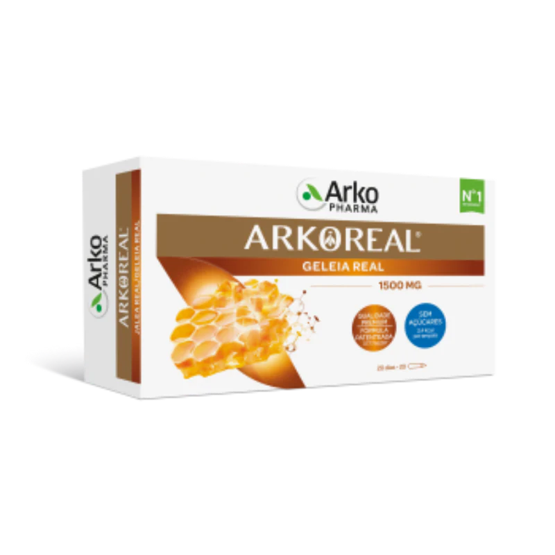 Arkoreal Geleia Real 20 Ampolas