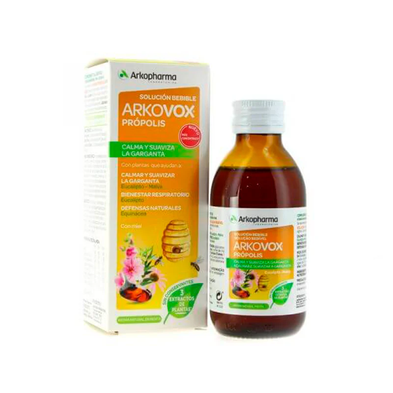 Arkovox Propolis + Equinácia Solução Oral Menta 140ml - Image 2