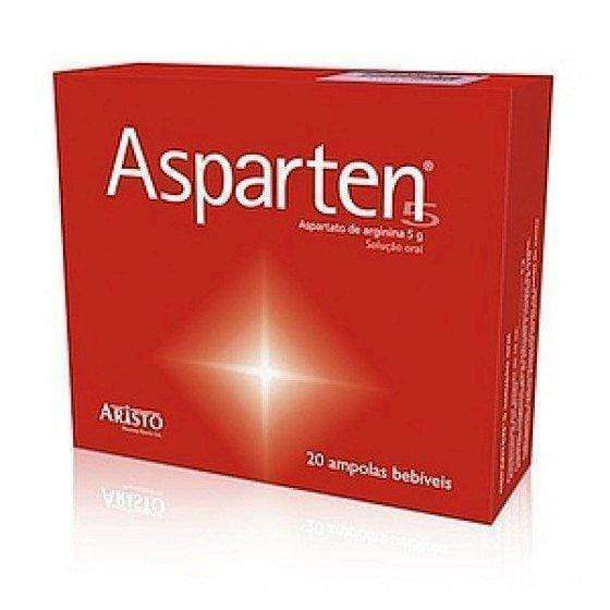 Asparten 5 5000mg/10ml 20 Ampolas