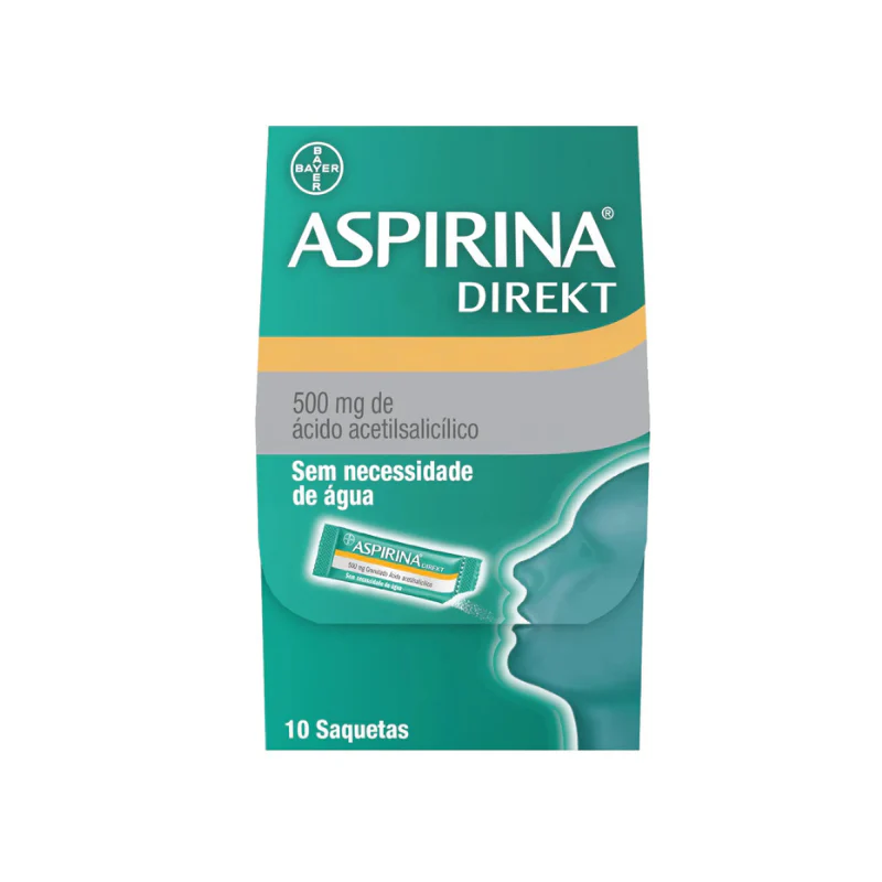 Aspirina Direkt 500mg 10 saquetas