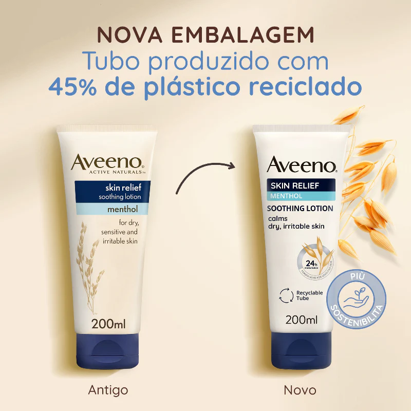 Aveeno Skin Relief Creme Lenitivo Mentol 200ml - Image 2