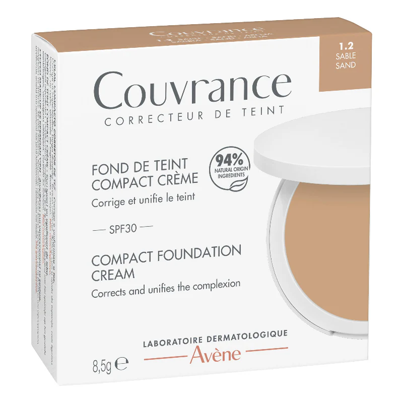 Avène Couvrance Base Creme Compacto 1.2 Areia SPF30 8,5g - Image 2