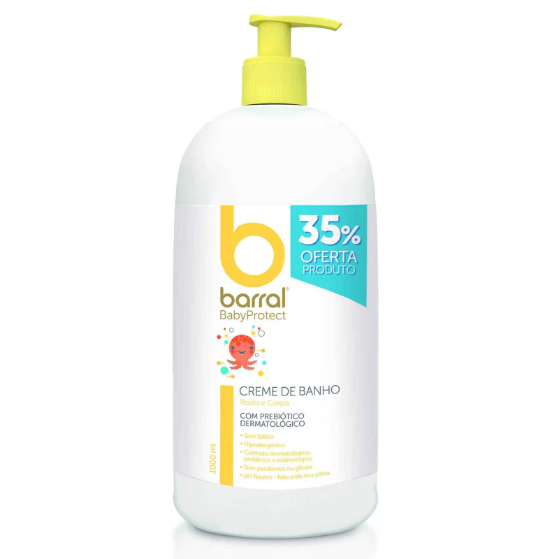 Barral BabyProtect Creme de Banho 1L