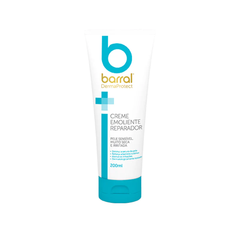 Barral DermaProtect Creme Emoliente Reparador 200ml