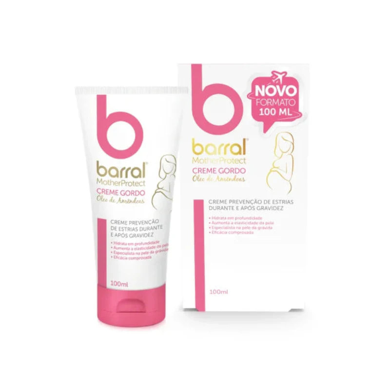 Barral MotherProtect Creme Gordo Óleo de Amêndoas 100ml