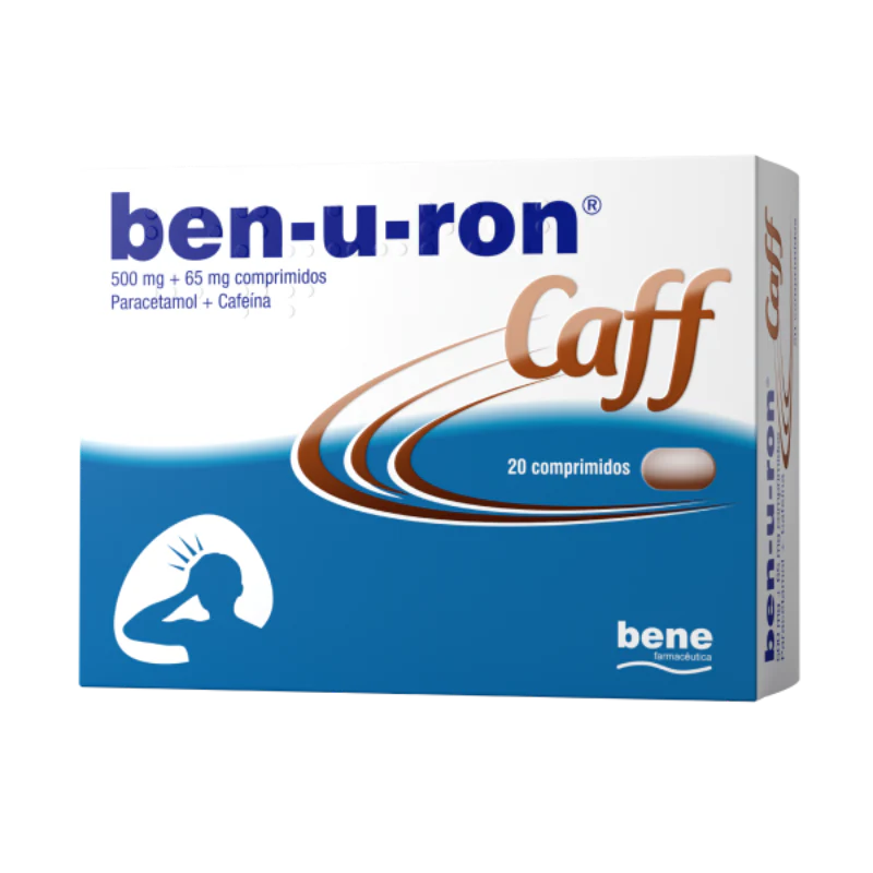 Ben-U-Ron Caff 500mg + 65mg 20 Comprimidos