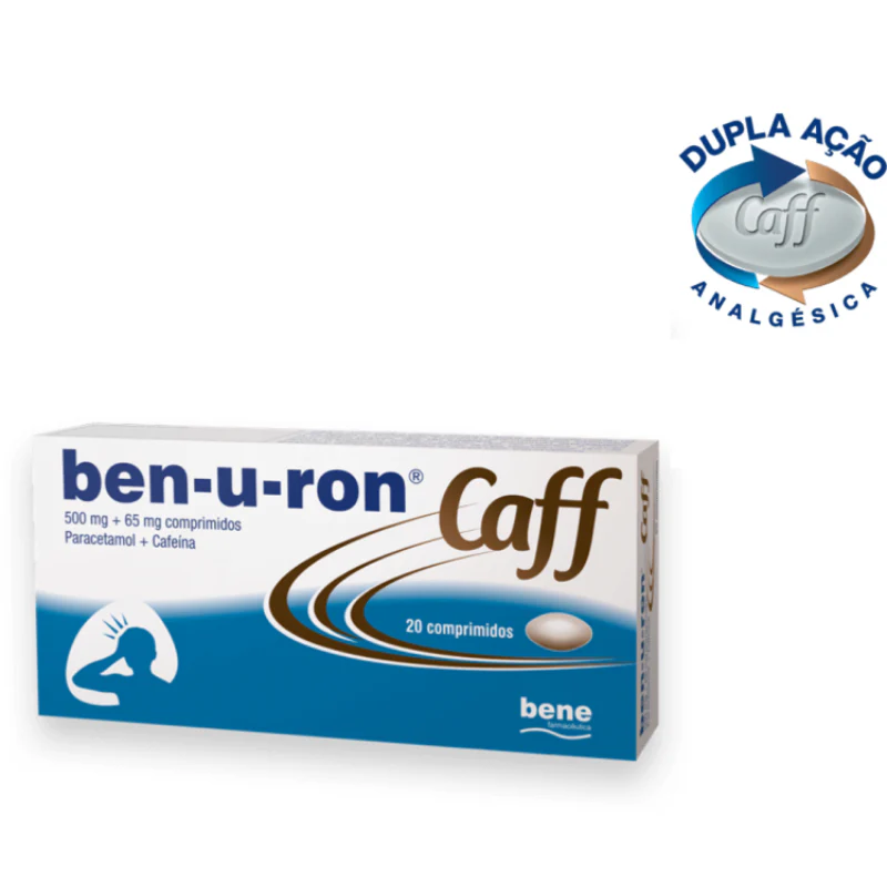 Ben-U-Ron Caff 500mg + 65mg 20 Comprimidos - Image 4