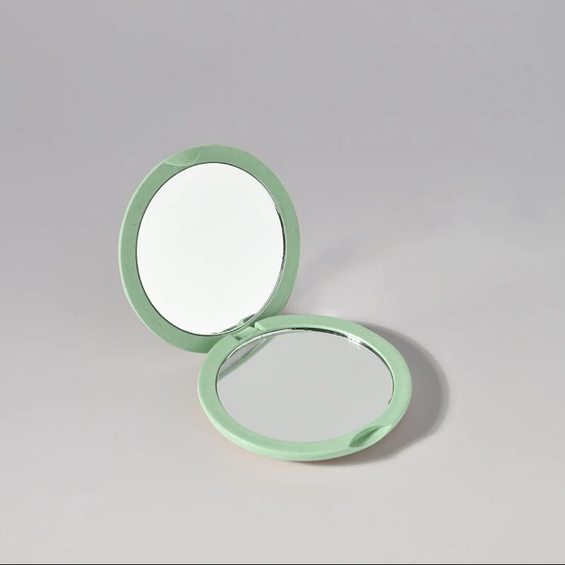 Beter Espelho Macro Duplo x4 Tamanho de Bolso Verde