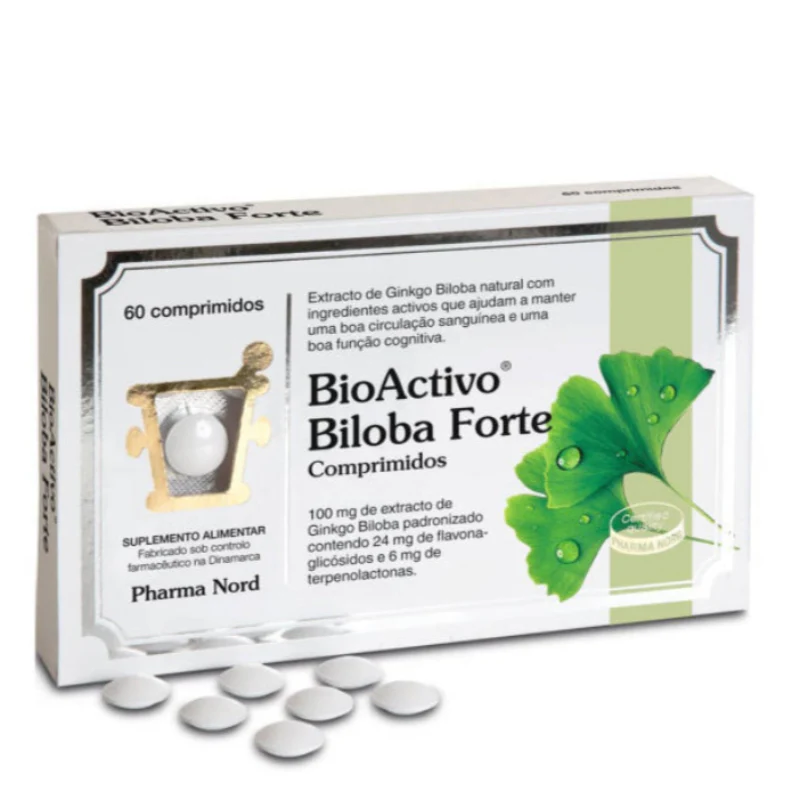 Bioactivo Biloba Forte 100mg 60 Comprimidos