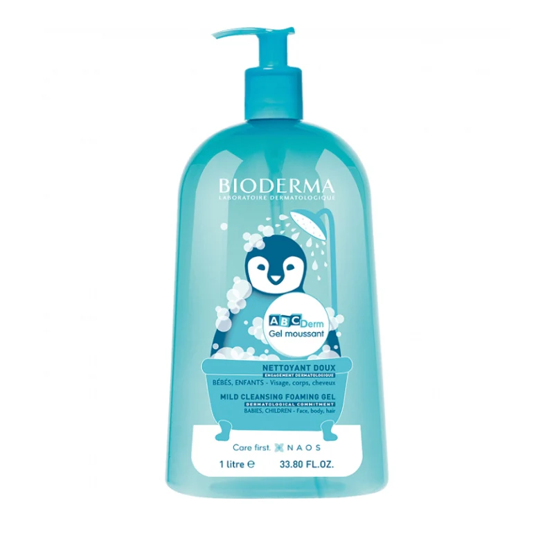 Bioderma Abcderm Gel Moussant 1 Litro