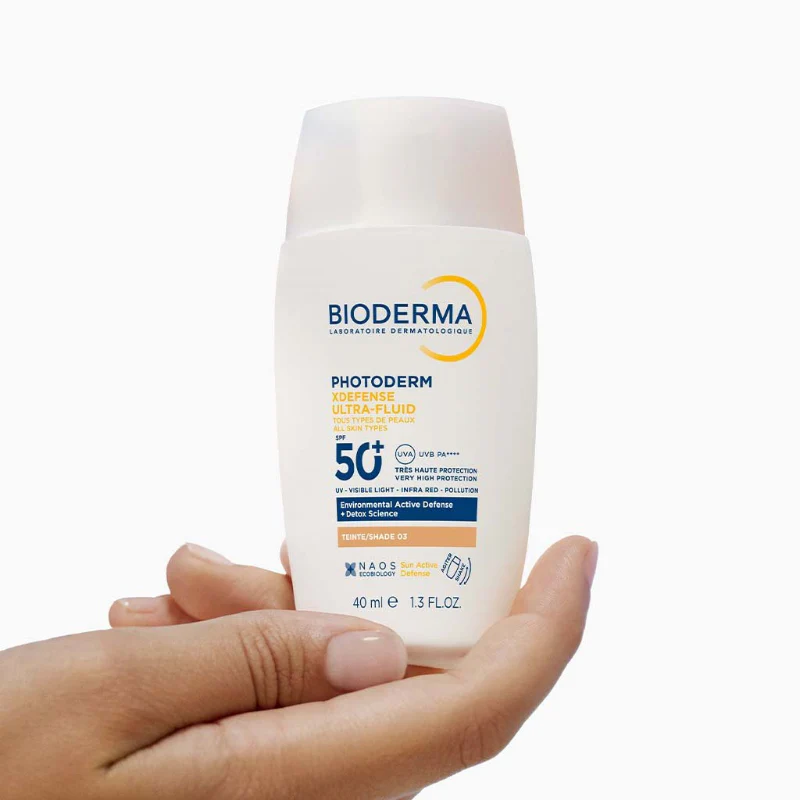 Bioderma Photoderm X-Defense Fluído SPF50+ Dourado 03 40ml - Image 2