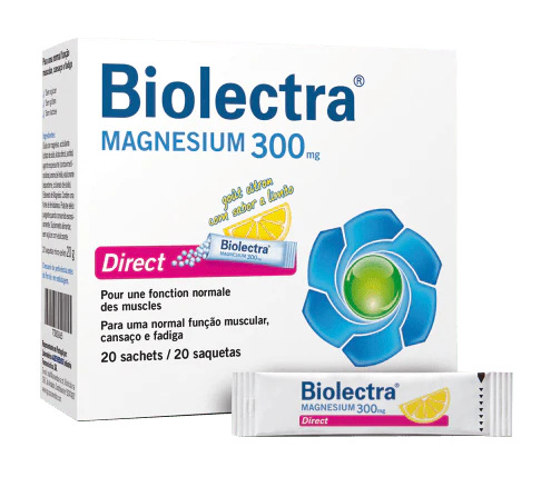 Biolectra Magnésio 300mg Direct 20 Saquetas