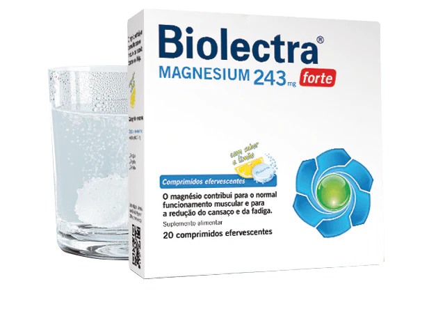 Biolectra Magnesium 243mg Forte 20 Comprimidos Efervescentes
