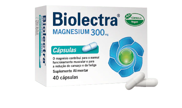 Biolectra Magnesium 300mg 40 Cápsulas