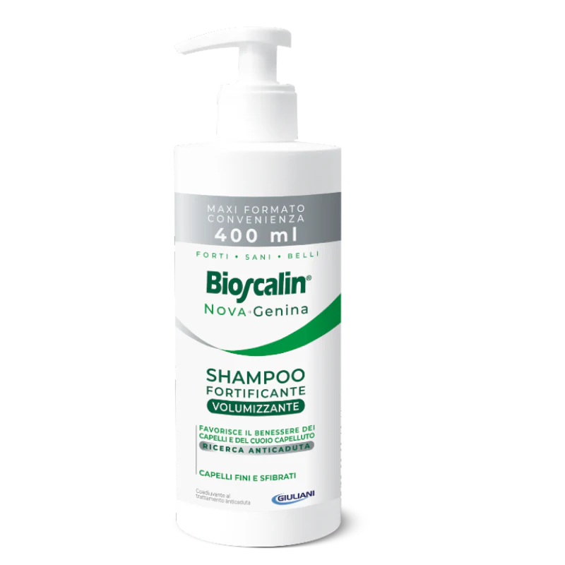 Bioscalin Nova Genina Champô Fortificante Volumizante 400ml