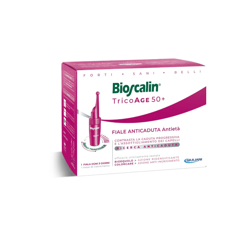Bioscalin TricoAge 50+ Antiqueda 10 Ampolas
