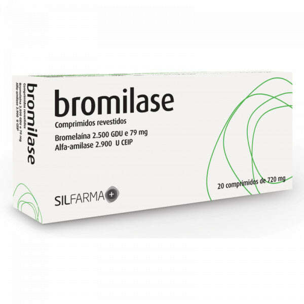 Bromilase 20 Comprimidos Revestidos