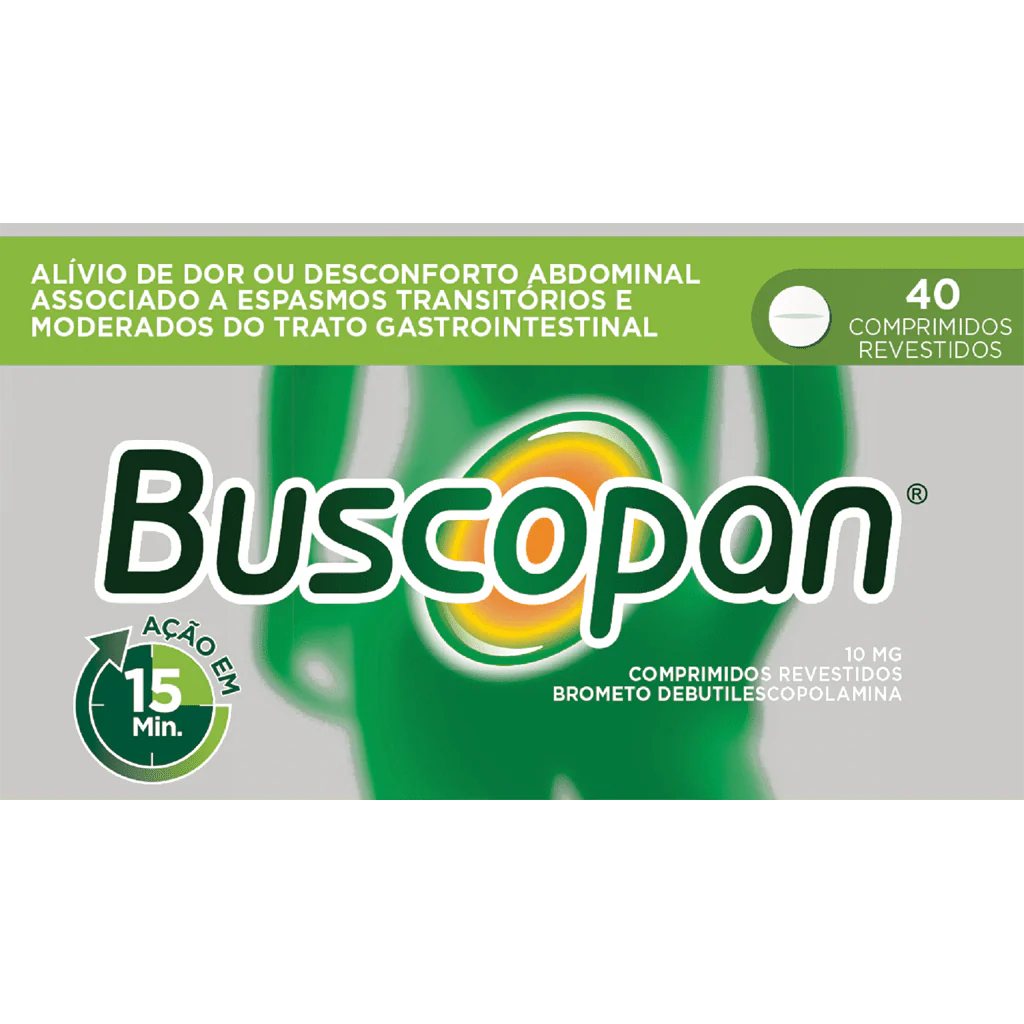 Buscopan 10mg 40 Comprimidos Revestidos