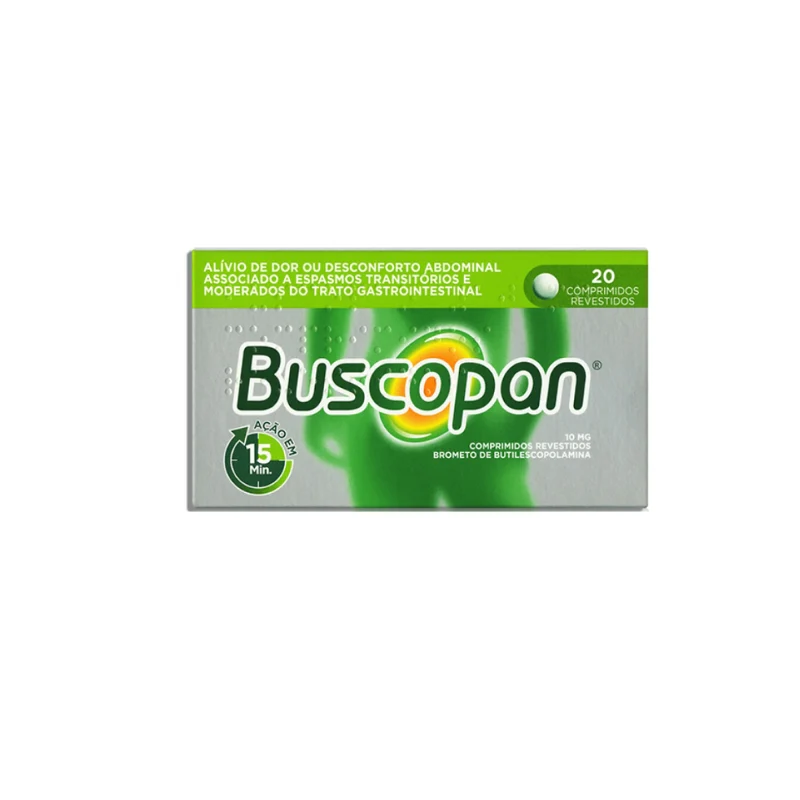 Buscopan 10mg 20 Comprimidos Revestidos