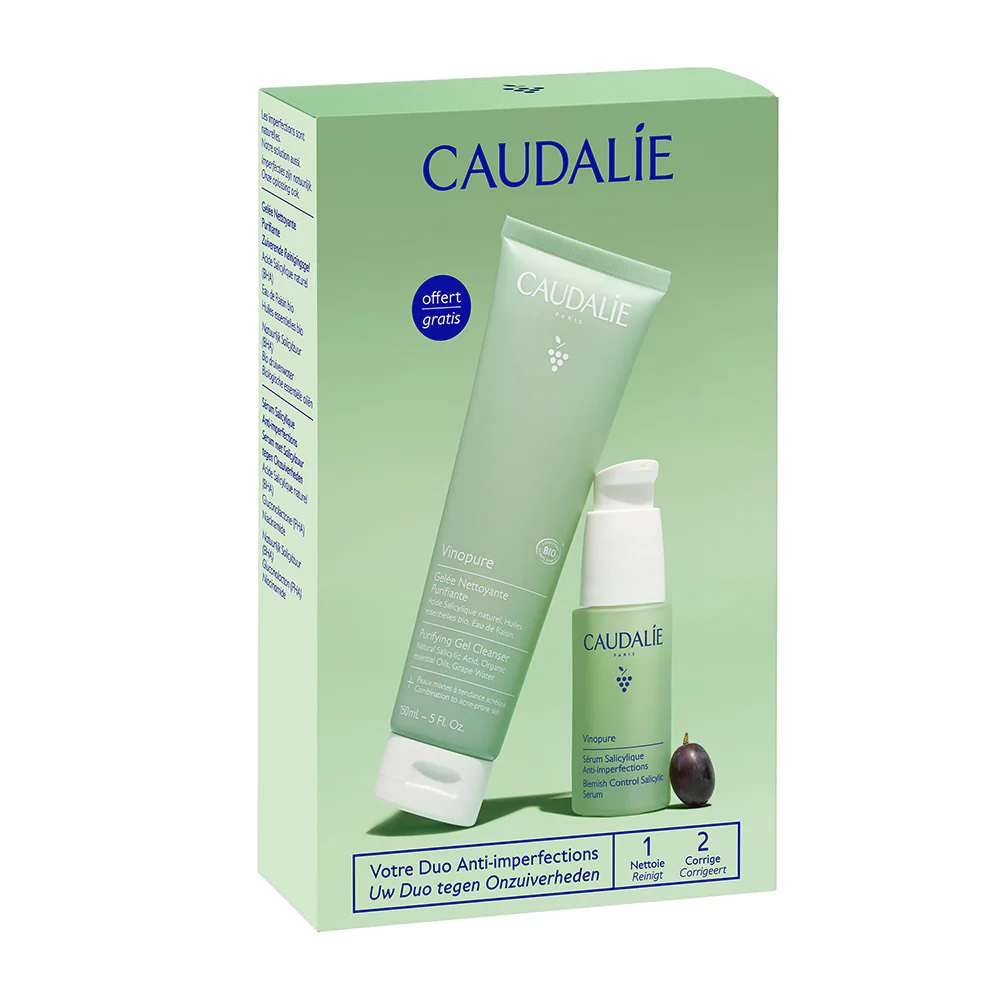 Caudalie Coffret Vinopure Serum & Geleia de Limpeza - Image 2