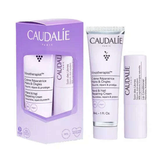 Caudalie Duo Vinothérapist Creme de Mãos + Condicionador Labial