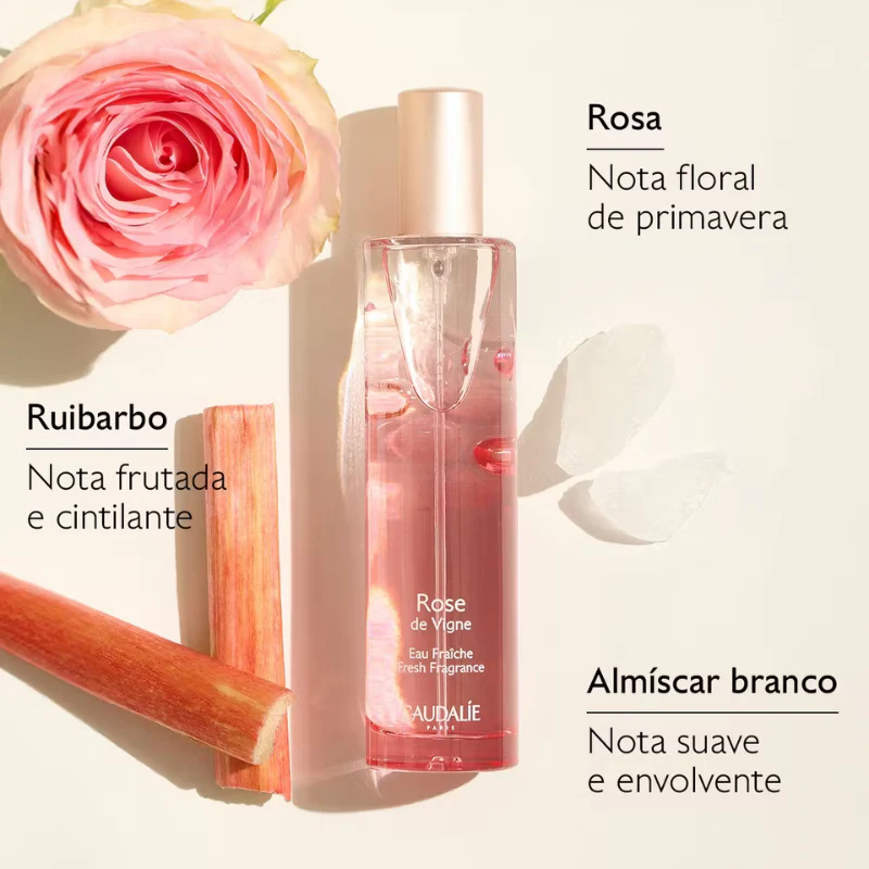 Caudalie Eau Fraîche Rose De Vigne 50ml - Image 2