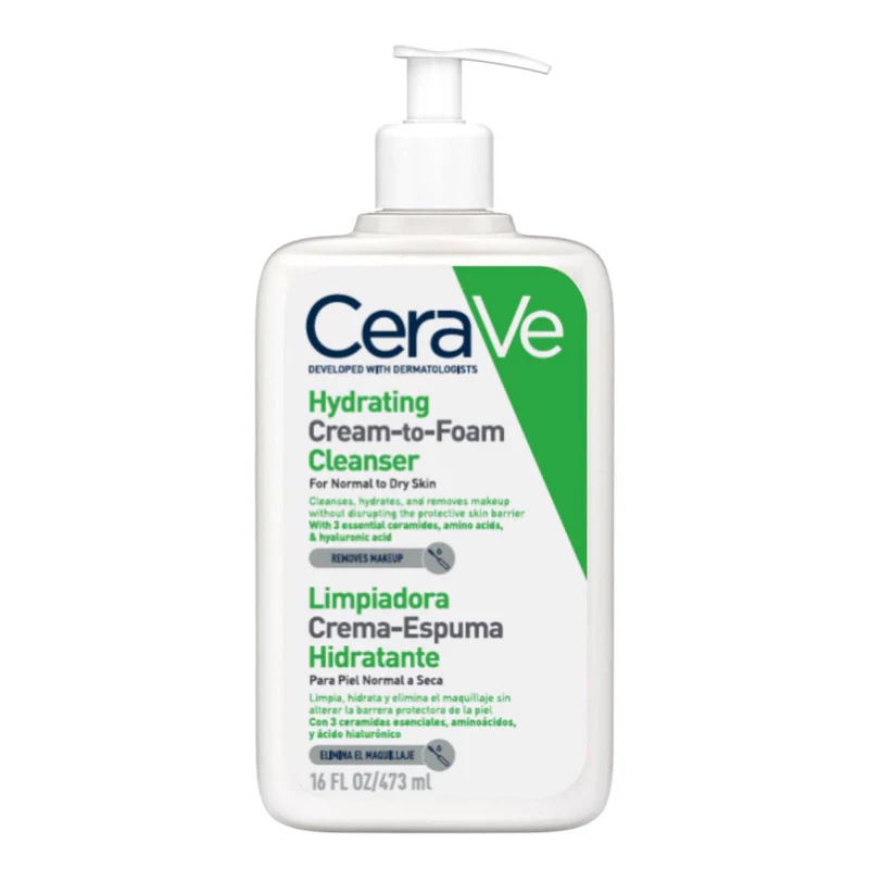 Cerave Creme-Espuma de Limpeza Hidratante 473ml