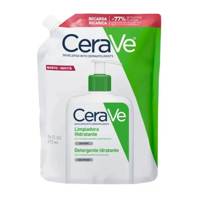 Cerave Creme Limpeza Hidratante Recarga 473ml