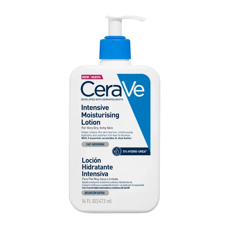 Cerave Loção Hidratante Intensiva Corpo e Rosto 473ml