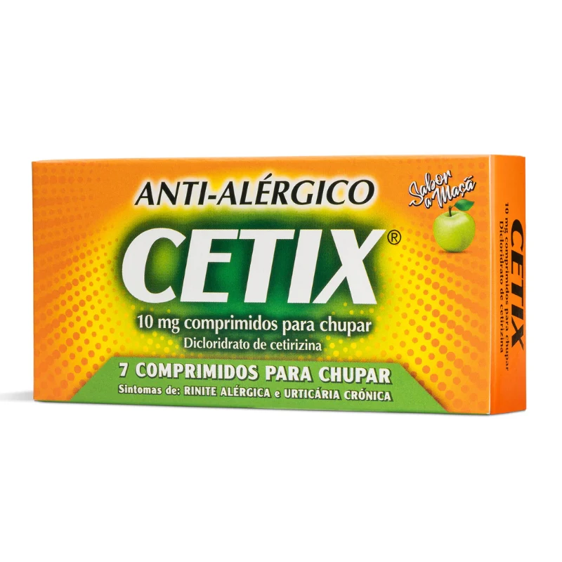 Cetix 10 Mg 7 Comprimidos Chupar
