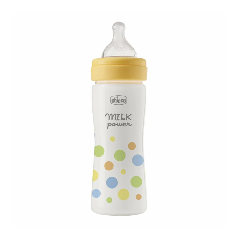 Chicco Perfect Easy Biberão Amarelo 250ml 2M+