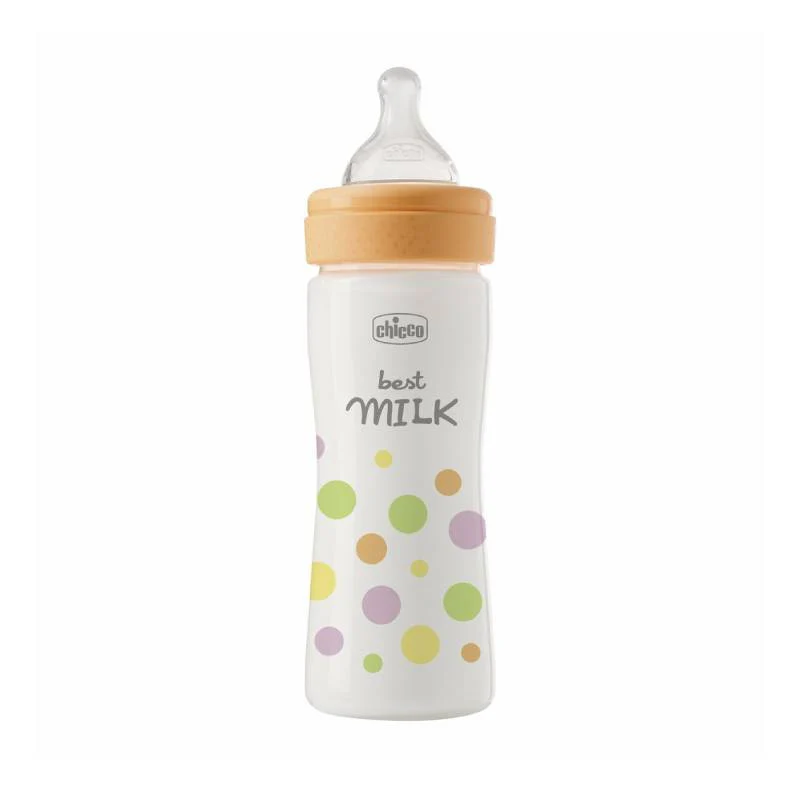 Chicco Perfect Easy Biberão Laranja 250ml 2M+