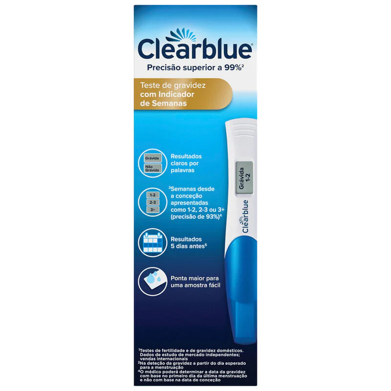 Clearblue Teste de Gravidez Indicador de Semanas - Image 3
