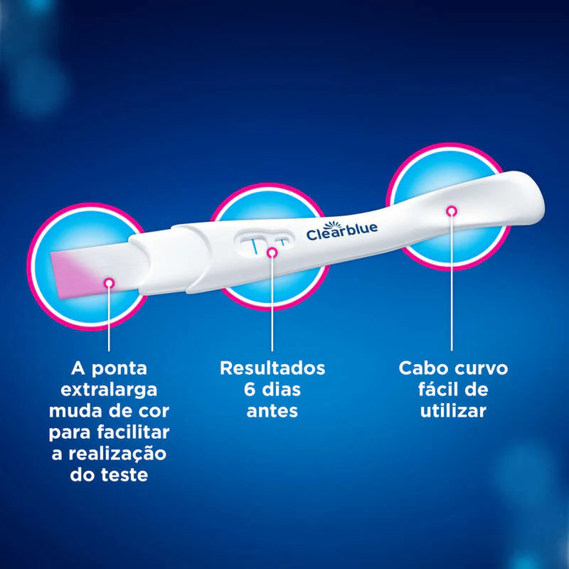 Clearblue Teste Gravidez 6 Dias - Image 3
