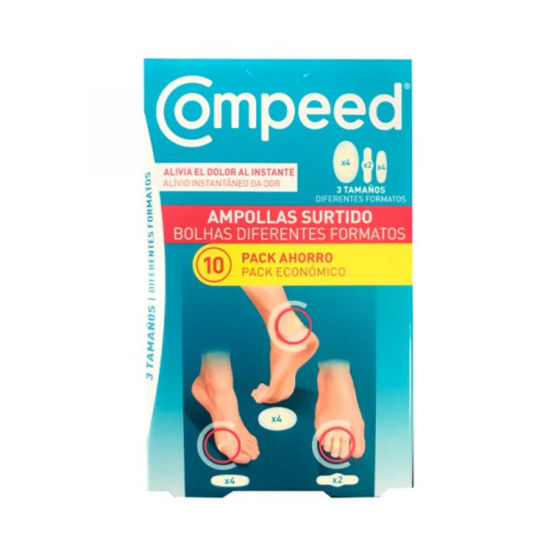 Compeed Penso Bolhas Sortido Económico 10 Unidades