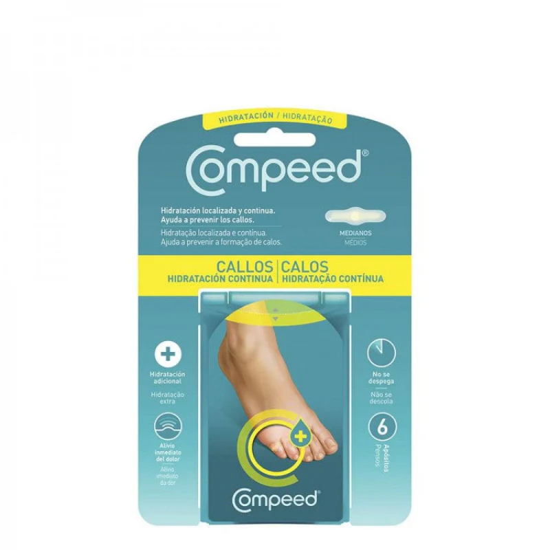 Compeed Penso Calos Hidratação Contínua 6 unidades