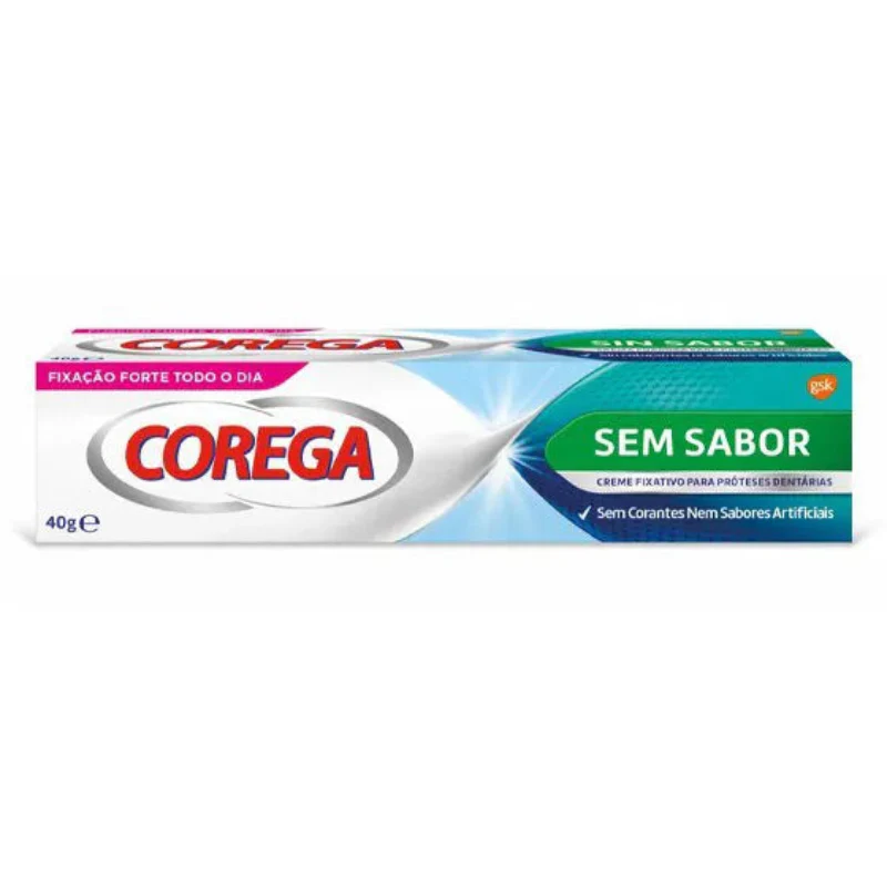 Corega Creme Fixação Próteses sem Sabor 40G
