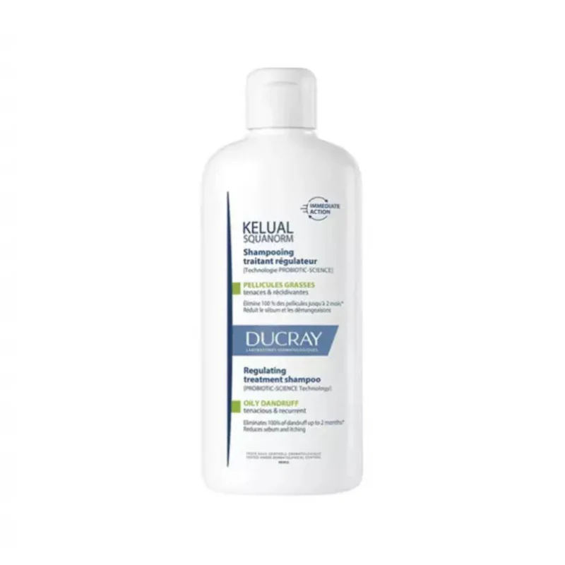 Ducray Kelual-Squanorm Champô Caspa Oleosa 400ml