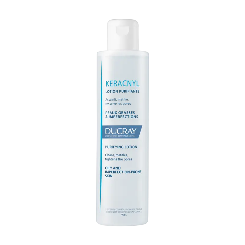 Ducray Keracnyl Loção Purificante Pele Oleosa 200ml