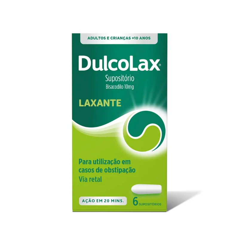 Dulcolax 10mg 6 Supositórios