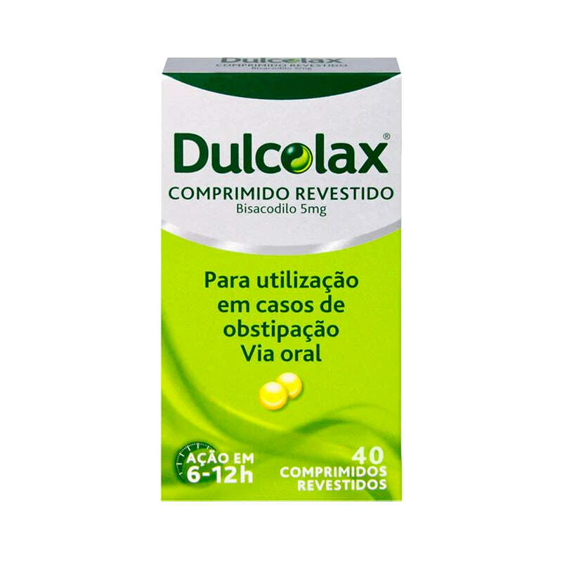 Dulcolax 5mg 40 Comprimidos Revestidos