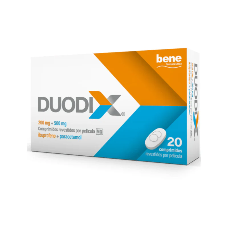 Duodix 200mg + 500mg Blister 20 Comprimidos