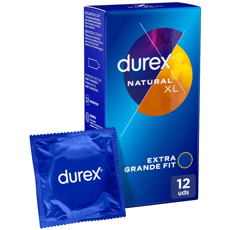 Durex Natural XL 12 Preservativos